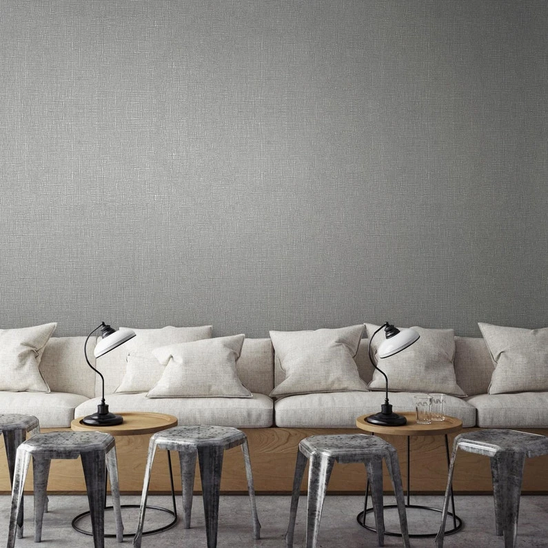 Revêtement Mural TOUT TERRAIN En Fibre De Verre 185g/m² Argenté 1 Revêtement Mural TOUT TERRAIN En Fibre De Verre 185g/m² Argenté