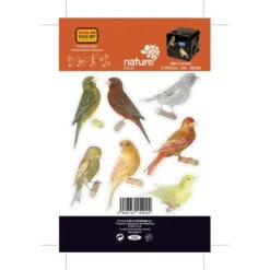 Sticker Mini Canaris 10.6 Cm X 16.8 Cm