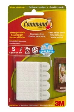 Lot De 8 Languettes De Fixation Dual Lock S, Blanc