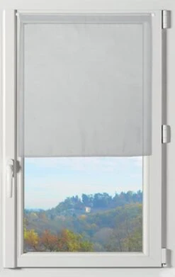 Vitrage Tamisant, Lisa Gris Perle L.60 X H.90 Cm