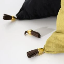 POMPONS S X 3 NYLON/POLYU MARRON FONCE