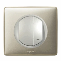 Legrand Céliane – Ecovariateur 2 Fils Sans Neutre – Ensemble Titane Complet
