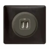Legrand Céliane – Prise Double Chargeur USB – Ensemble Carbone Complet