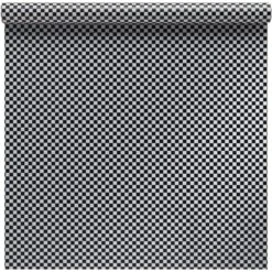 Revêtement Adhésif Echecs, Noir Et Blanc, 1.5 M X 0.45 M