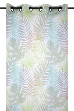 Voilage, Exolu Vert L.140 X H.260 Cm