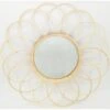 Miroir Rond Rosa, Naturel Diam.55 Cm