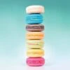 Affiche Macarons Colonne L.14 X H.14 Cm
