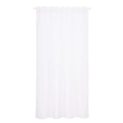 Voilage Tamisant Blanc L.140 X H.280 Cm
