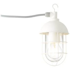 Lampe De Jardin Extérieure Utsira E27 Max 60W Blanc BRILLIANT