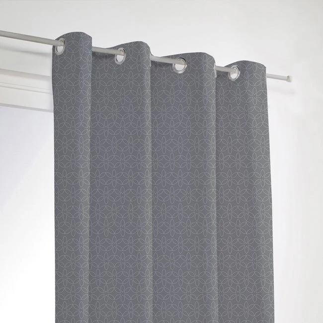 Rideau Obscurcissant, Martigny Gris L.140 X H.240 Cm 1 Rideau Obscurcissant, Martigny Gris L.140 X H.240 Cm