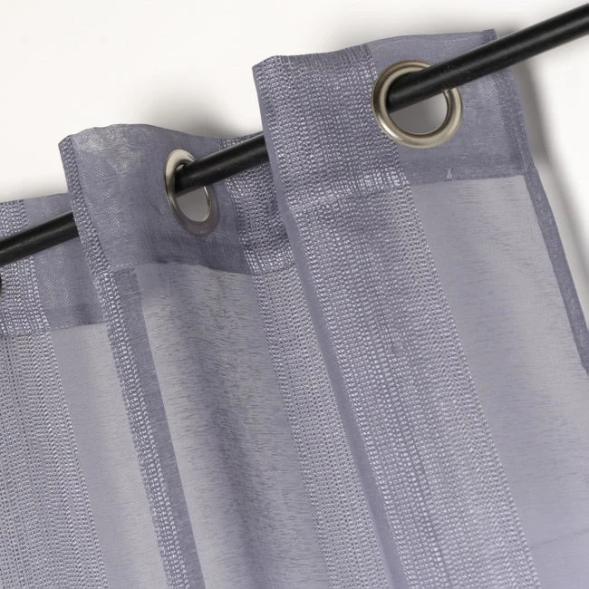 Voilage Tamisant, Perle Gris L.140 X H.260 Cm 1 Voilage Tamisant, Perle Gris L.140 X H.260 Cm