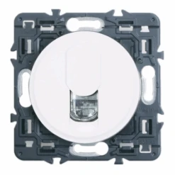 Legrand Céliane – Prise RJ45 Simple TV/Tel/Internet – Catégorie 6 – STP – Ensemble Blanc à Composer