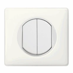 Legrand Céliane – Double Va Et Vient 10A – Ensemble Blanc Complet à Griffes