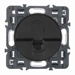 Legrand – Prise Rj45 Téléphone/Informatique – Ensemble Graphite à Composer