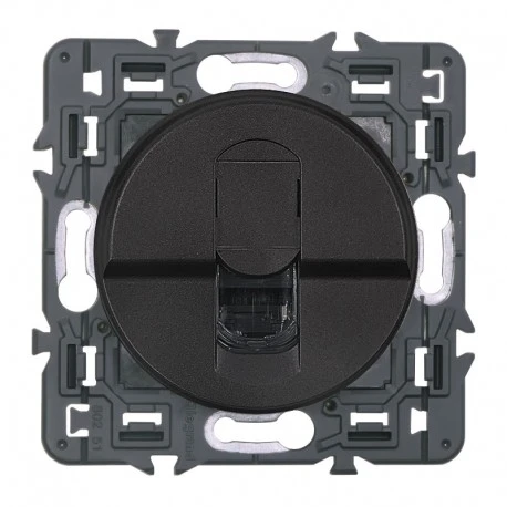 Legrand – Prise Rj45 Téléphone/Informatique – Ensemble Graphite à Composer 1 Legrand – Prise Rj45 Téléphone/Informatique – Ensemble Graphite à Composer