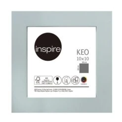 Cadre Keo, L.10 X H.10 Cm, Bleu Clair