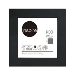 Cadre Keo, L.10 X H.10 Cm, Noir